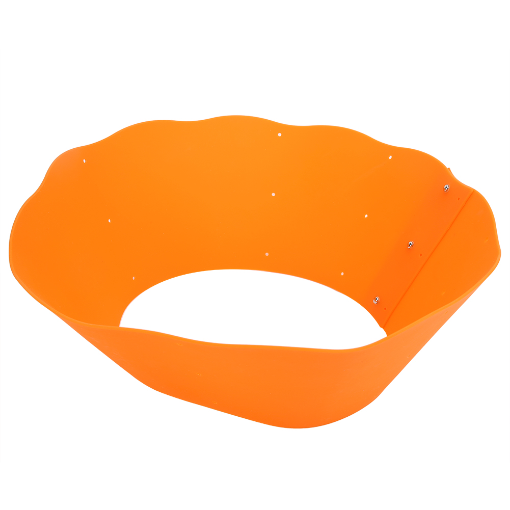 Antihaftbeschichteter, Verstellbarer Spritzschutz Mit Ölbarriere, Küchenutensilien, Orange