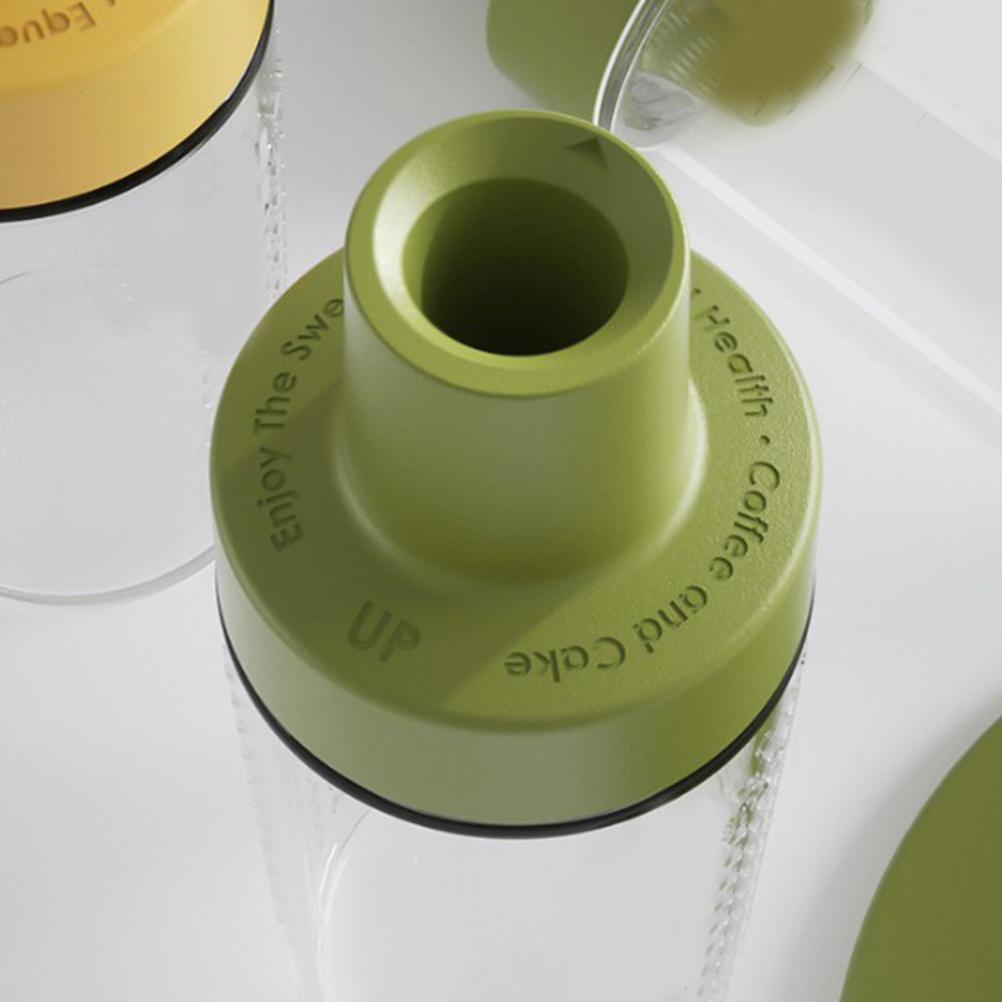 Messflasche Für Salz, Zucker, Gewürze, Grillen Im Freien - Orange (1 Stück, Karton)