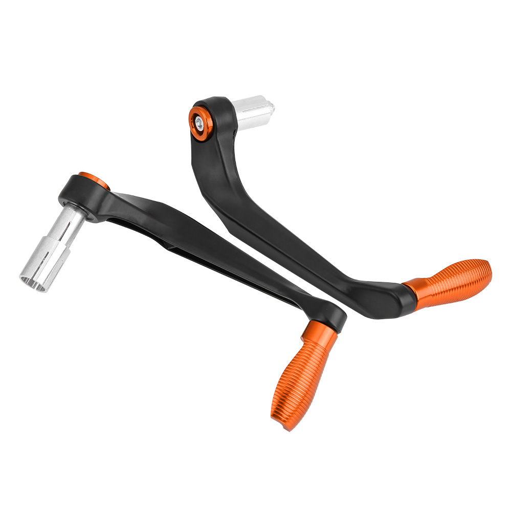 Motorradbrems- Und Kupplungshebel, Schutz Vor Versehentlichem Kontakt, 22-mm-lenker, Orange, Paar