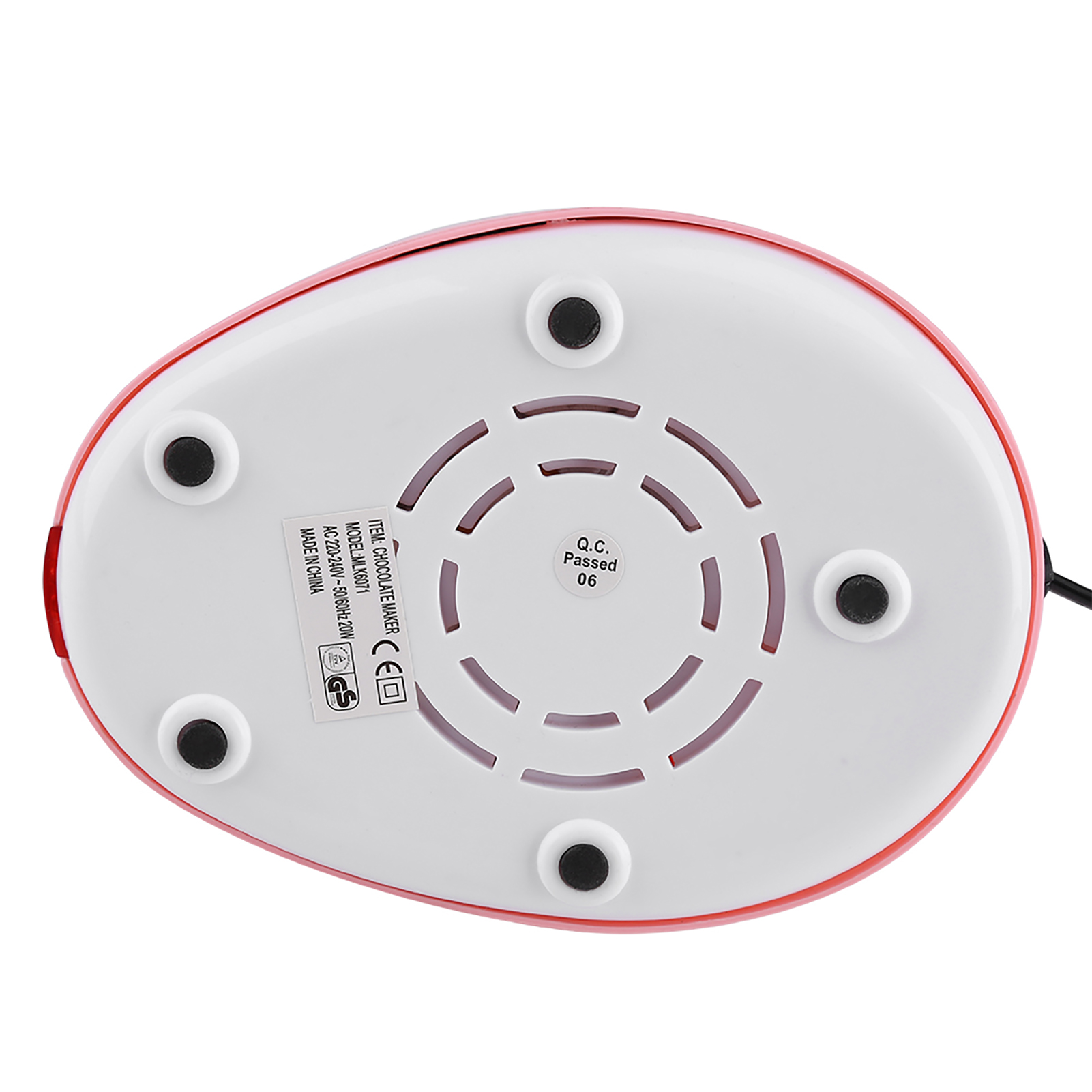 Elektrischer Schokoladenschmelztopf, Küchengerät Mit Diy-formenset (rosa)