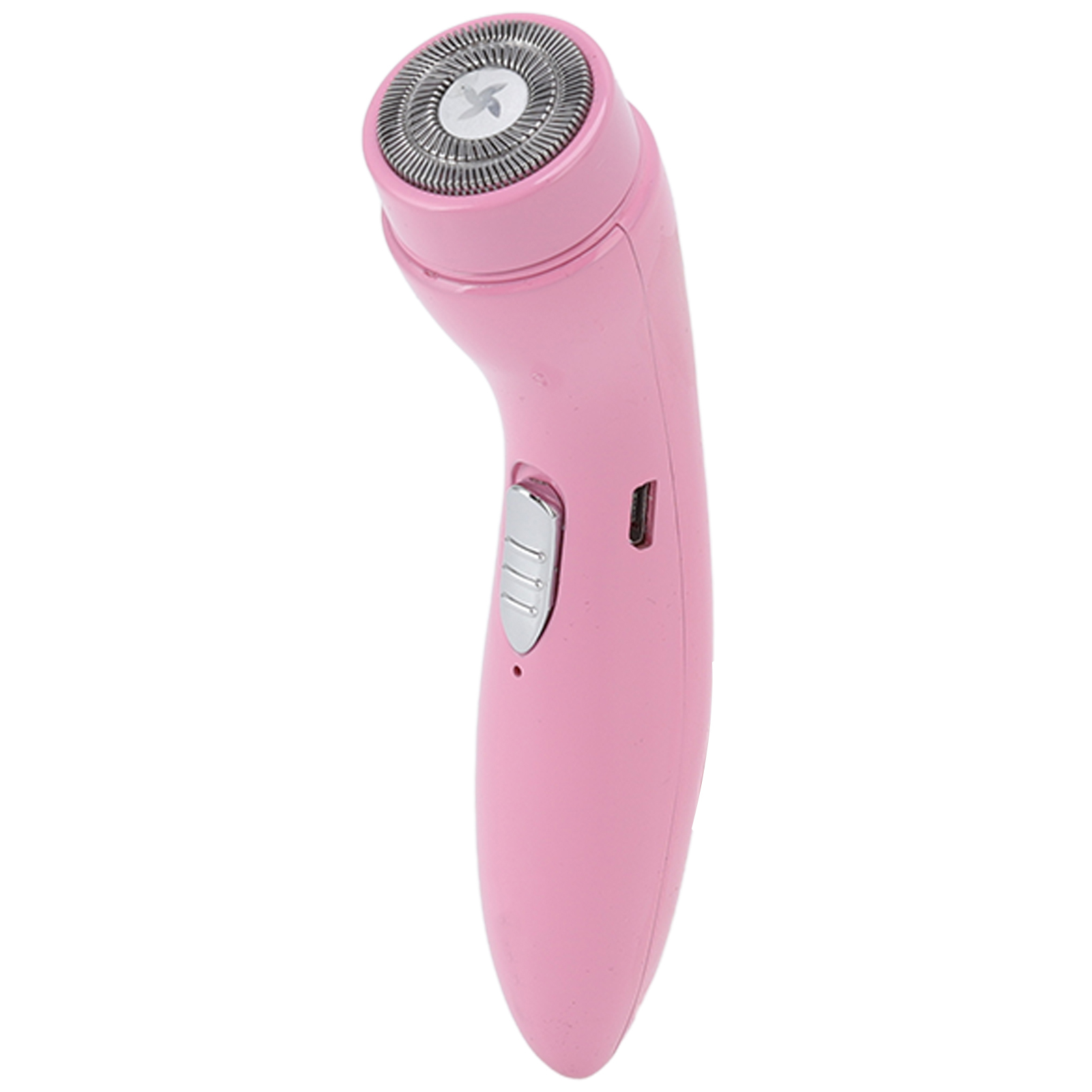 017 Mini-akku-elektrorasierer, Rotationsscherkopf, Tragbarer Barttrimmer Für Auto Und Körperpflege, Pink