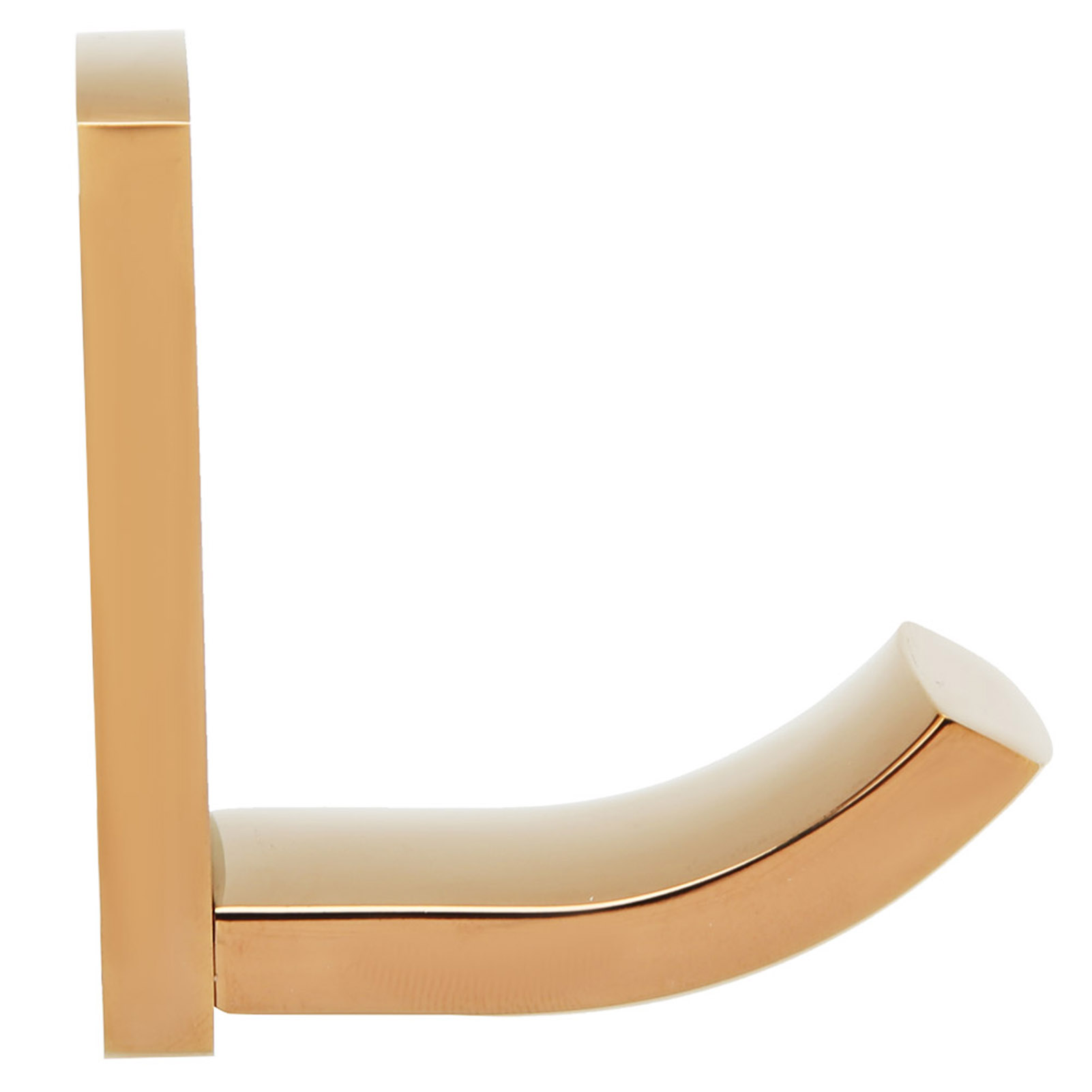 Schlichter Wandhaken Aus Roségoldenem Messing Für Kleidung, Hüte, Handtücher, Garderobe Und Badezimmer
