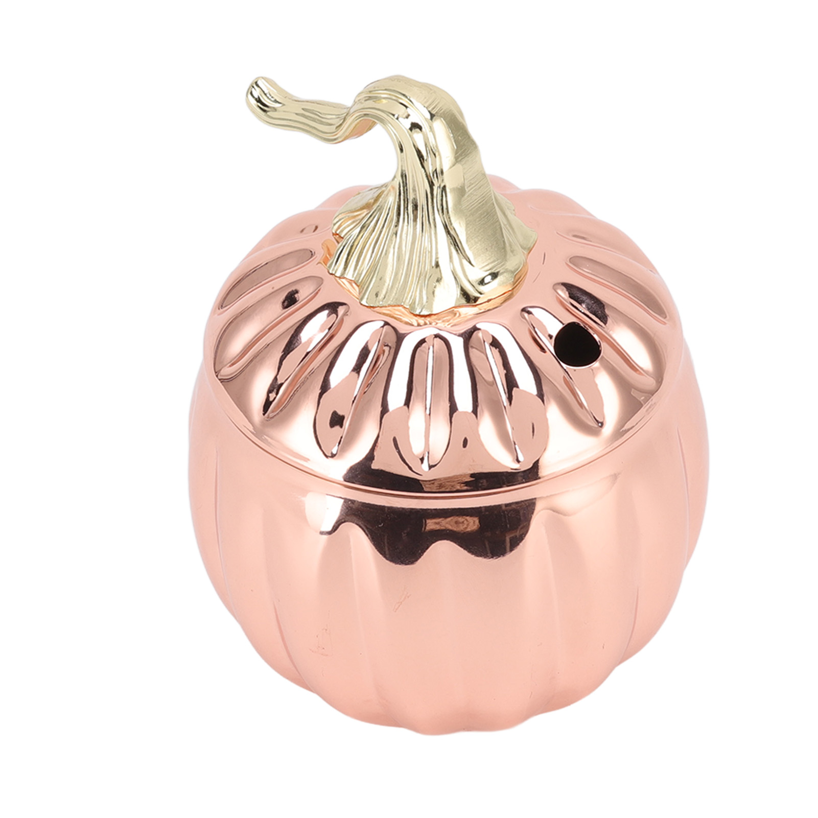 Cocktailglas Aus Edelstahl 304, Roségoldenes Kürbisglas, Bonboniere Mit Deckel, Dekorative Aufbewahrung