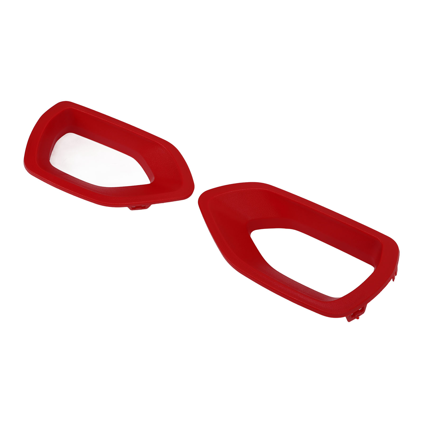 2 Pièces De Calandre Supérieure Rouge Pour Prise D'Air De Voiture, Référence 68417504ab, Compatible Avec Dodge Charge Srt Scat Pack 2015-2022