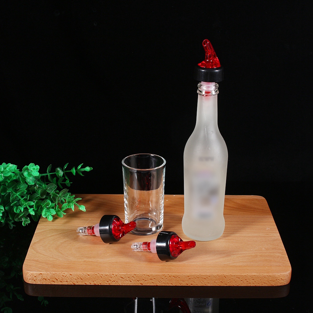 35 Ml Quick Shot Spirituosen-ausgießer Mit Präziser Dosierfunktion Für Bars, Wein- Und Cocktailbars, Rot