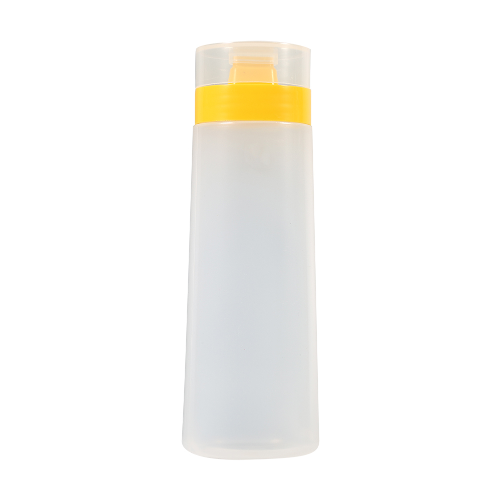 4-loch-quetschflasche Aus Umweltfreundlichem Kunstharz Für Ketchup, Marmelade, Mayonnaise, Olivenöl, Gelb/rot