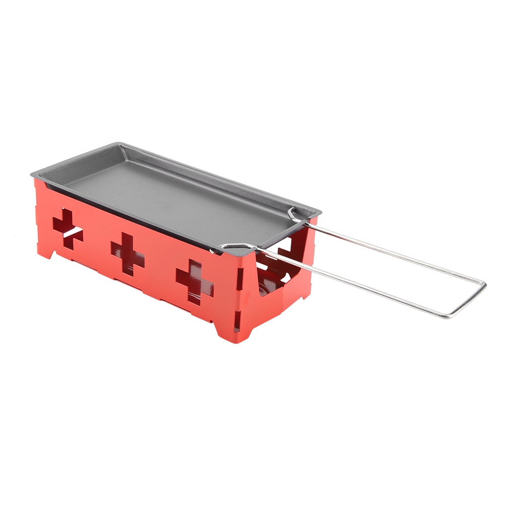 Tragbares Antihaft-käse-raclette-rotor-backblech-set Für Herd Und Küche, Grillwerkzeug Nr. 1