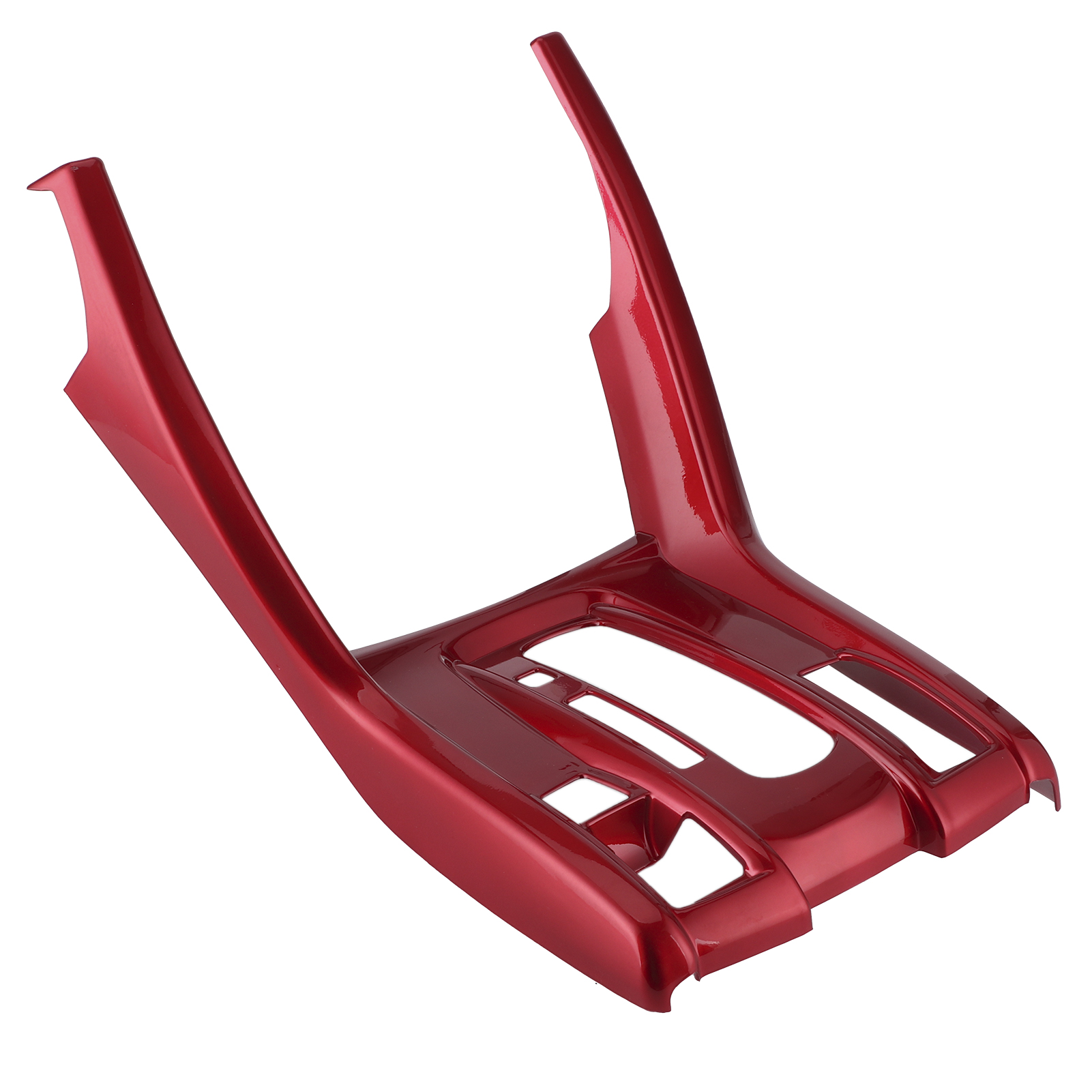 Stilvolle Interieur-zierleiste Für Den Schalthebel, Passend Für Honda Civic Ab 2016 (leuchtend Rot)