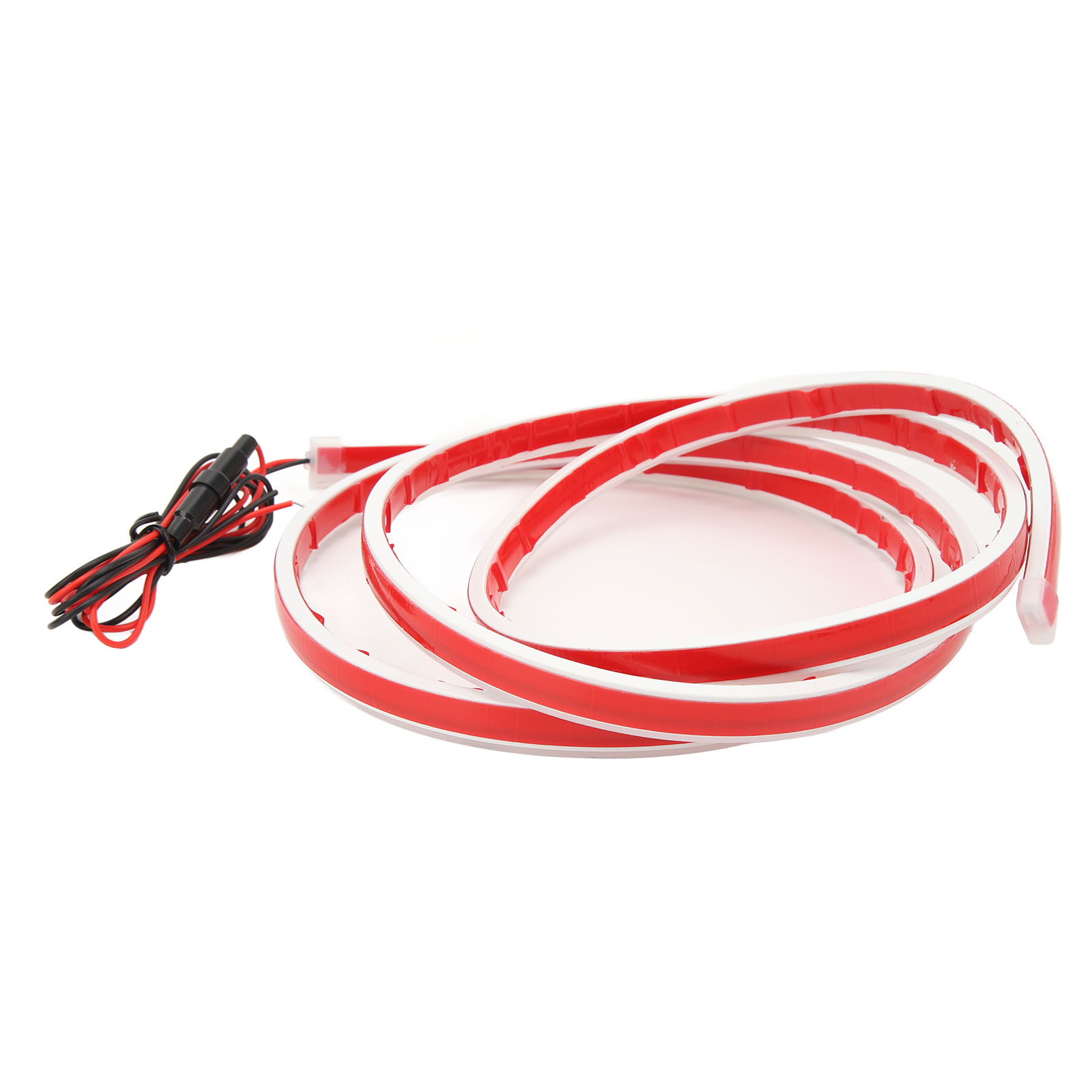 Bande Led Rouge 12 V 10 W Pour Capot De Voiture, Suv Et Camions. Longueur : 180 Cm. Idéale Pour La Décoration Extérieure Du Moteur.