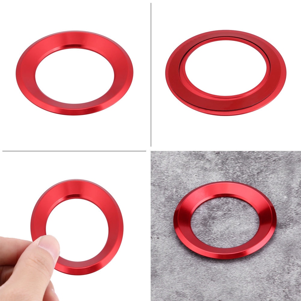Lenkradzierring Für Octavia A7 A5 Rapid Fabia Superb 2012-2016 Rot