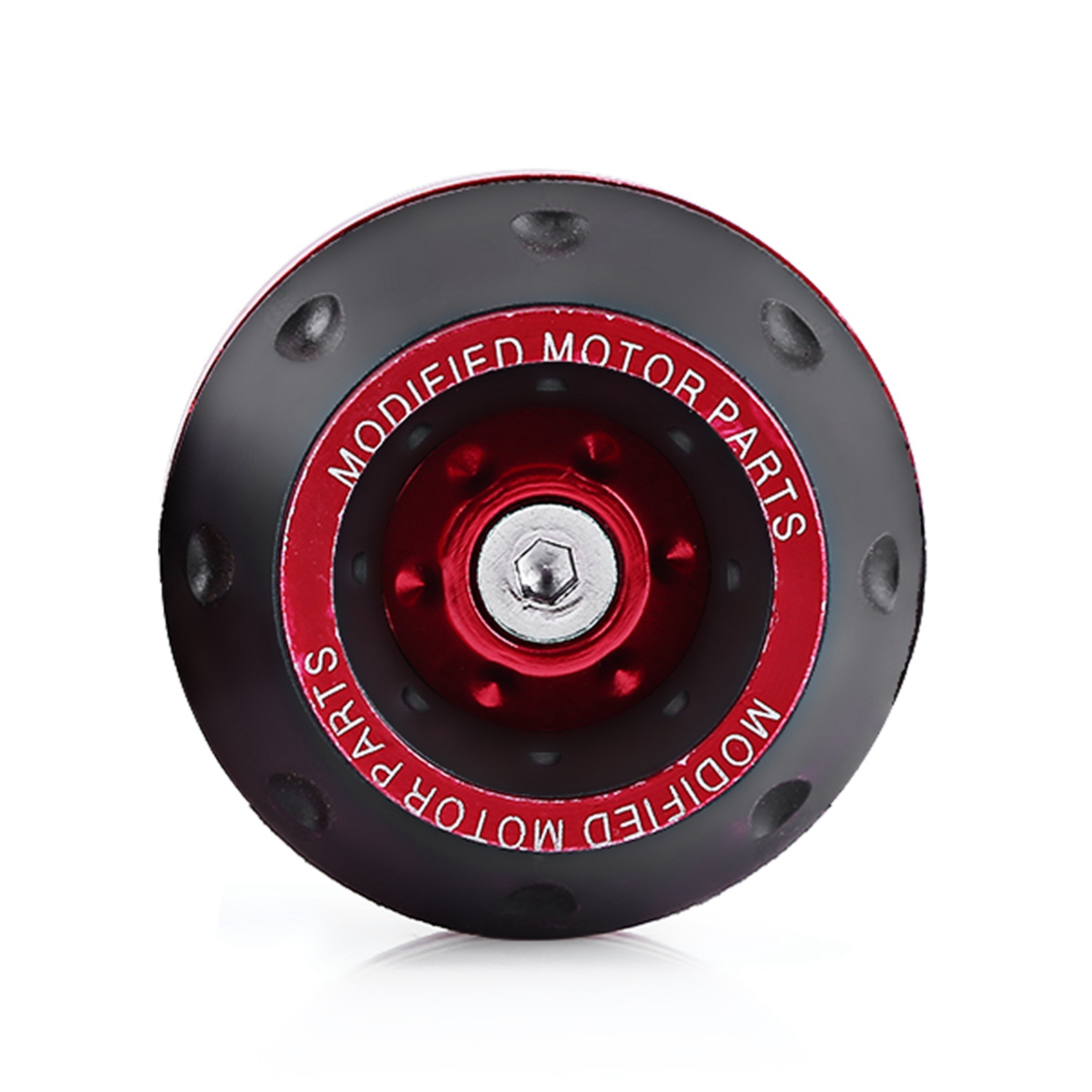 Cnc-gefräster Aluminium-rahmenschutz Für Vorderradgabel, Motorrad-roller-sturzschutz, Rot, Rad- Und Rahmenschutz.