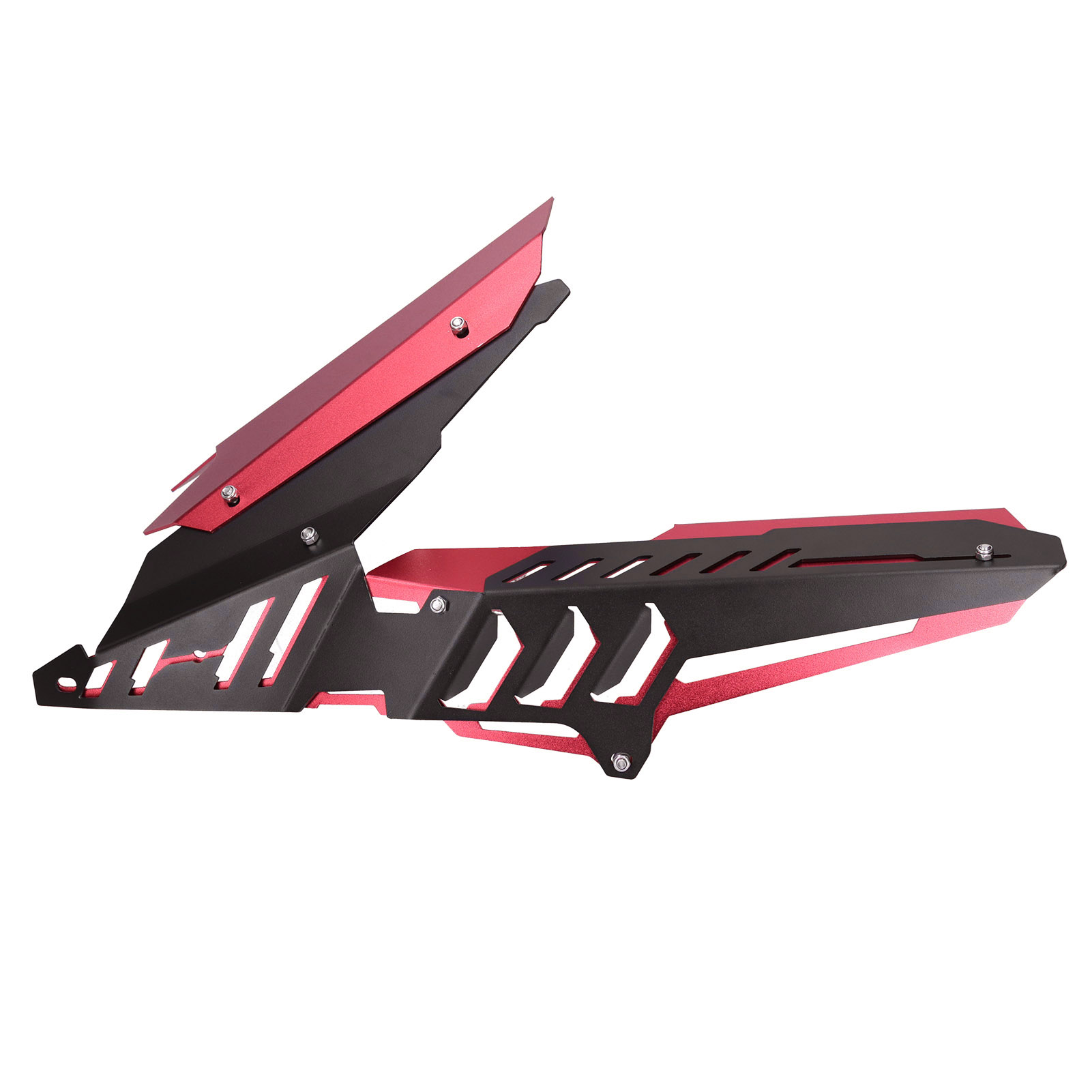 Cnc-gefräster Kettenschutz Aus Aluminiumlegierung Für Yamaha Yzf-r25/r3/mt-25/mt-03 (rot)