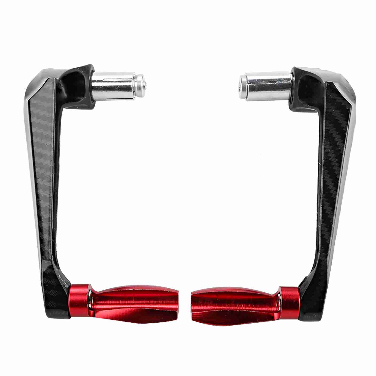 7/8 Zoll Motorradlenker Aus Aluminiumlegierung, Universeller Bremshebelschutz (rot)