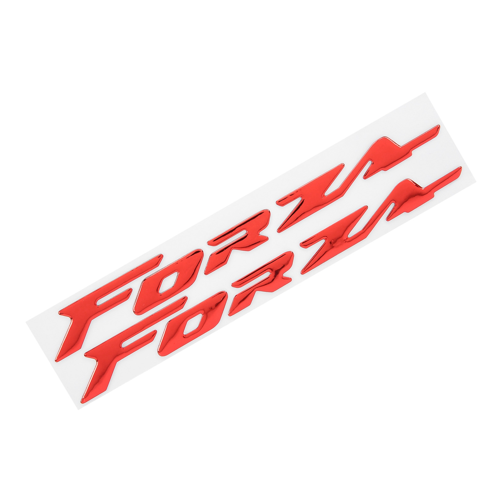 Paar 3d-emblem-aufkleber Für Die Verkleidung Von Honda Forza 300, 125 Und 250 Motorrädern, Rot