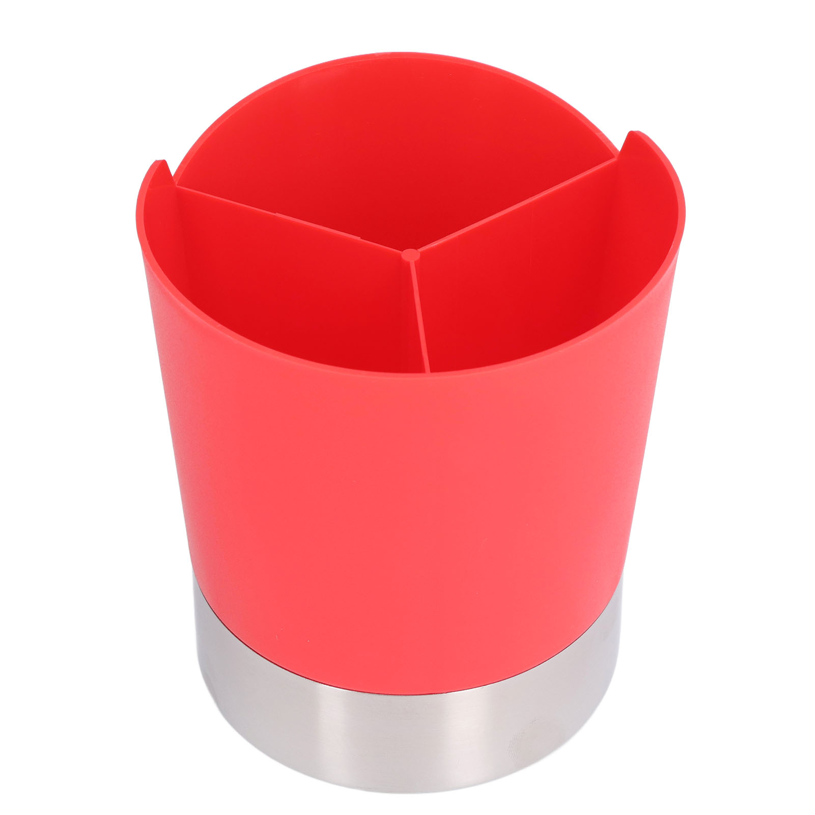 Roter Spender Für Strohhalme, Löffel Und Rührstäbchen, Ideal Für Bars, Teestuben Und Cocktailpartys.
