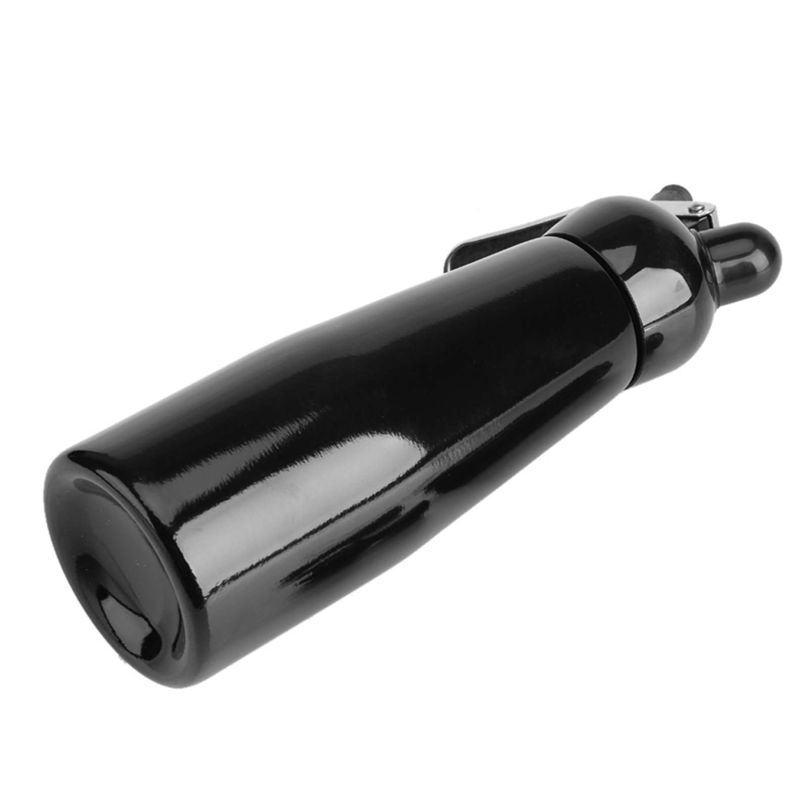 500 Ml Schwarzer Aluminium-sahnespender Für Schlagsahne Und Butter, Inklusive Schaumbereiter