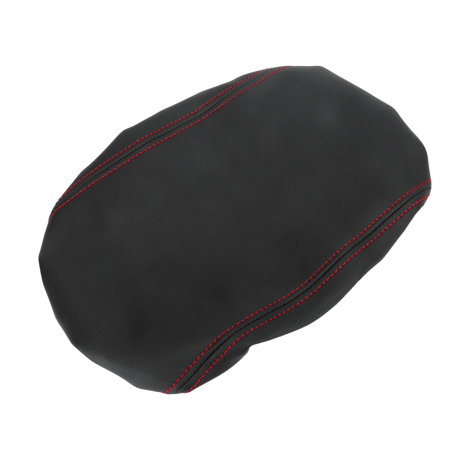 Housse De Protection Pour Accoudoir De Console Centrale, Noire Avec Liseré Rouge, En Similicuir, Pour Honda Civic 2022 Et Modèles Ultérieurs.