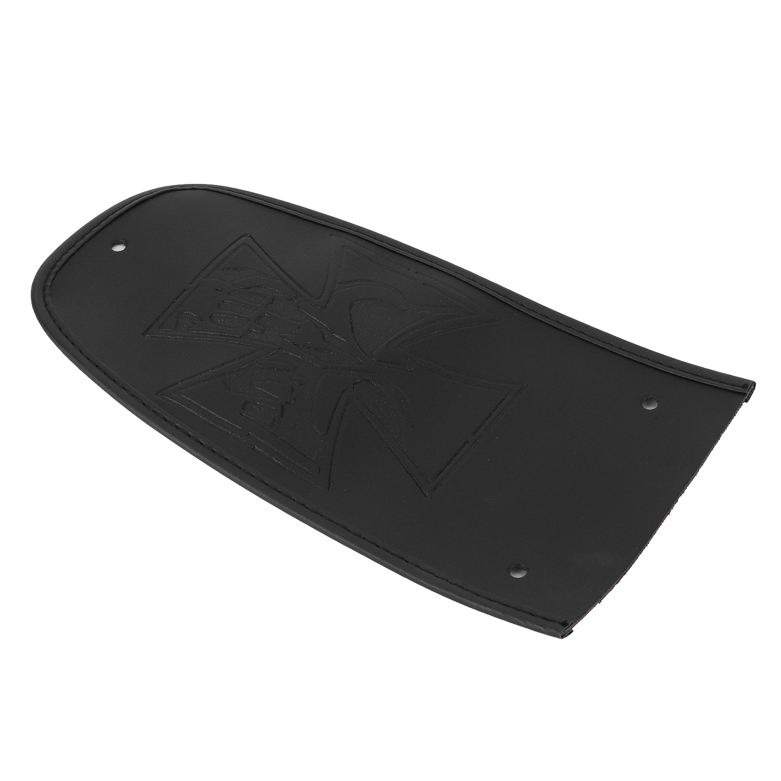Motorrad-hinterradkotflügel-schutzhülle Mit Zierpolster, Gekreuztes Muster, Passend Für Xl 883 1200, 48 Zoll, Schwarz