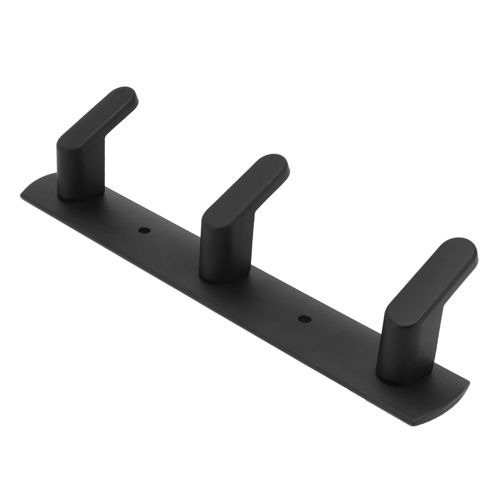 Simple Space Aluminium-reihenhaken, Wandmontage, Für Küche, Bad, Kleiderschrank, Schwarz, 3 Haken