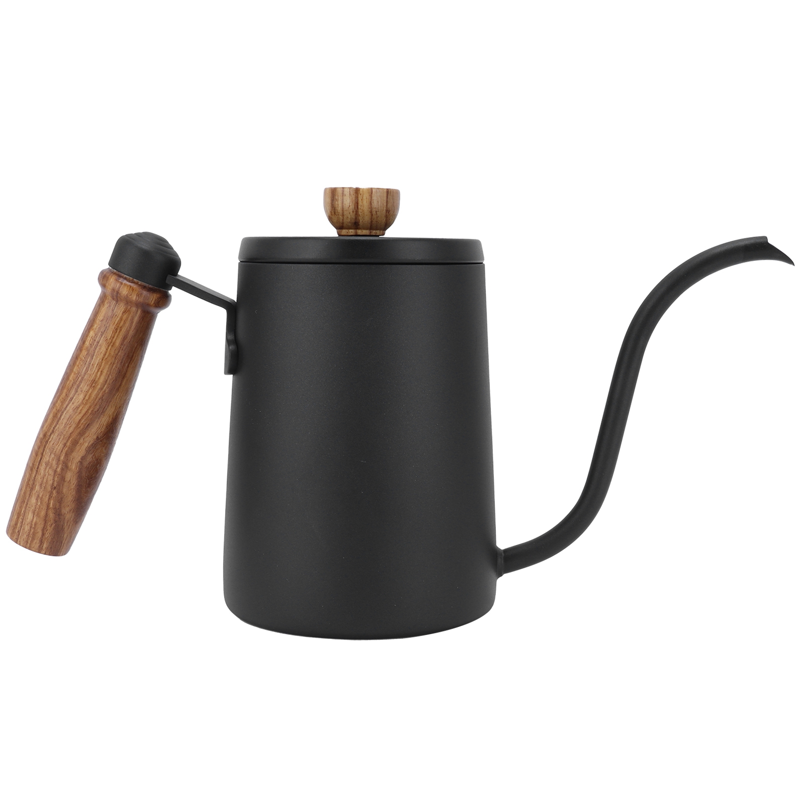 5-teiliges Set Für Die Zubereitung Von Filterkaffee, Inklusive Kaffeekanne, Filtertrichter Und Geschenkset (schwarz)
