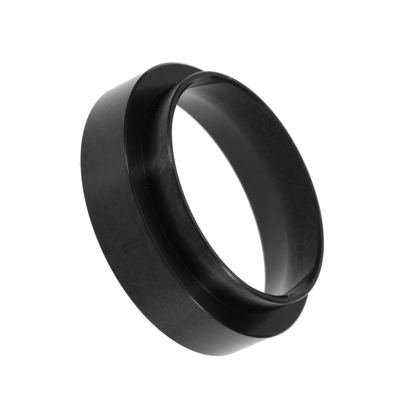 Espresso-dosiertrichter Aus Aluminium, Kaffeedosierring Als Ersatz Für 58-mm-siebträger (schwarz)
