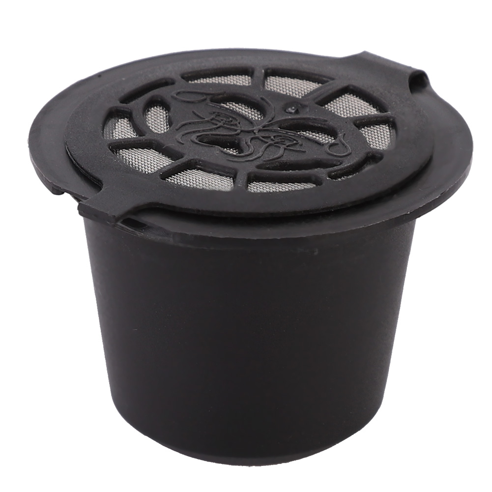 3er-pack Wiederverwendbare Kaffeekapseln Für Den Haushalt, Nachfüllbare Kapseln, Passend Für Nespress (schwarz)