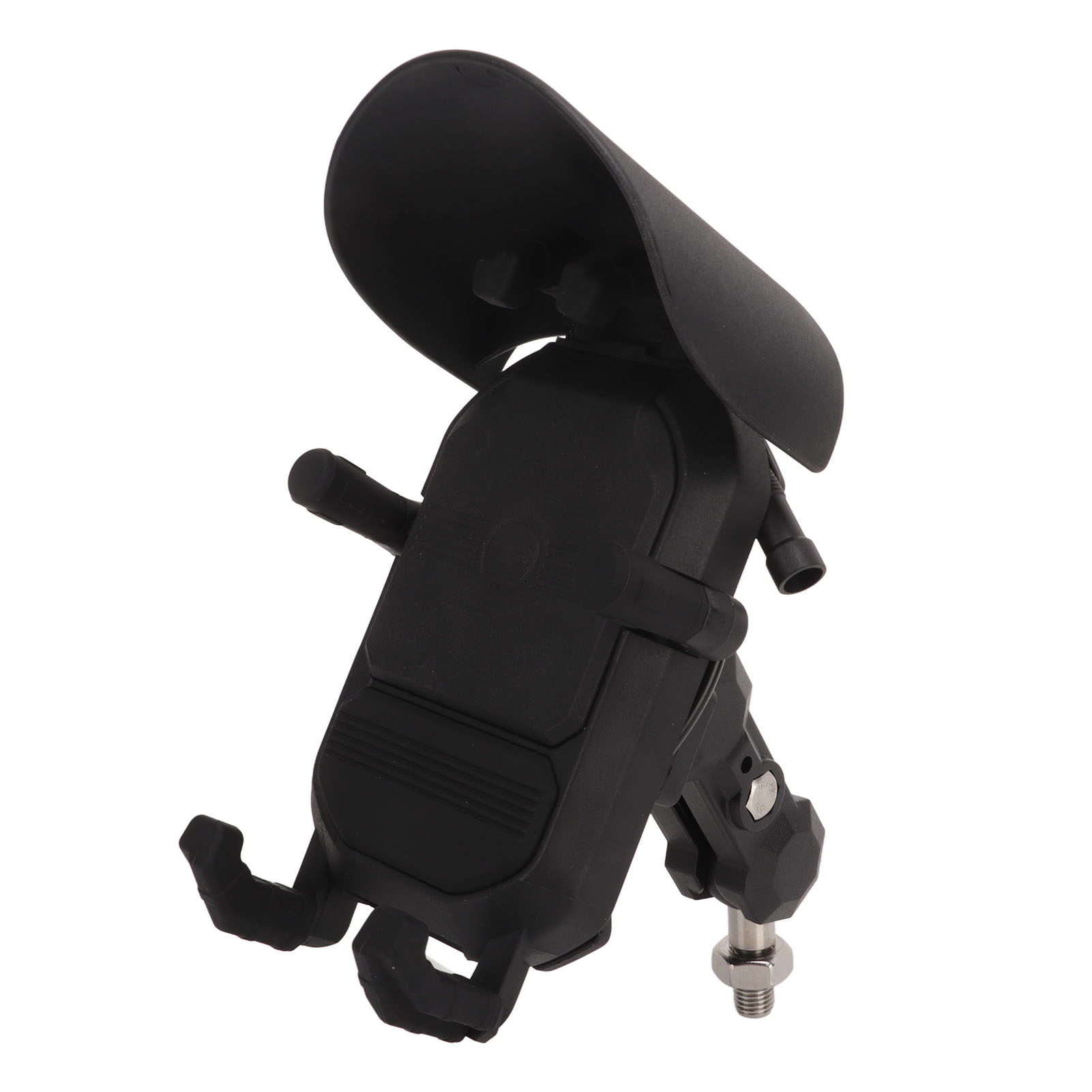 Support De Téléphone Portable Pour Moto, En Alliage D'Aluminium, Chargement Sans Fil 12 V 15 W, Support Réglable Avec Amortisseur De Chocs