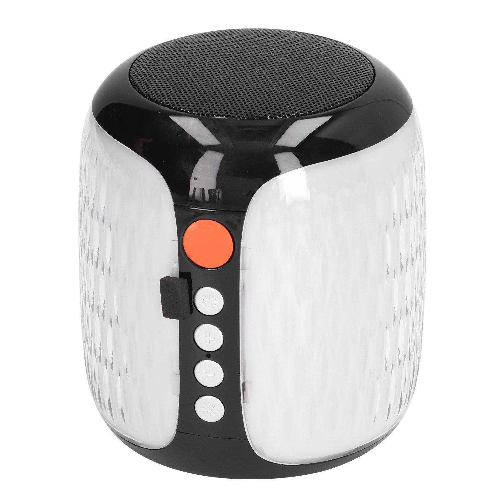 Bluetooth-lautsprecher Mit Regenbogen-leds, Tragbarer Mini-lautsprecher Für Outdoor-sportarten, Wiederaufladbarer Subwoofer, Mp3-player Mit Micro-sd-karte, Tragbarer Bluetooth-lautsprecher, Kreatives