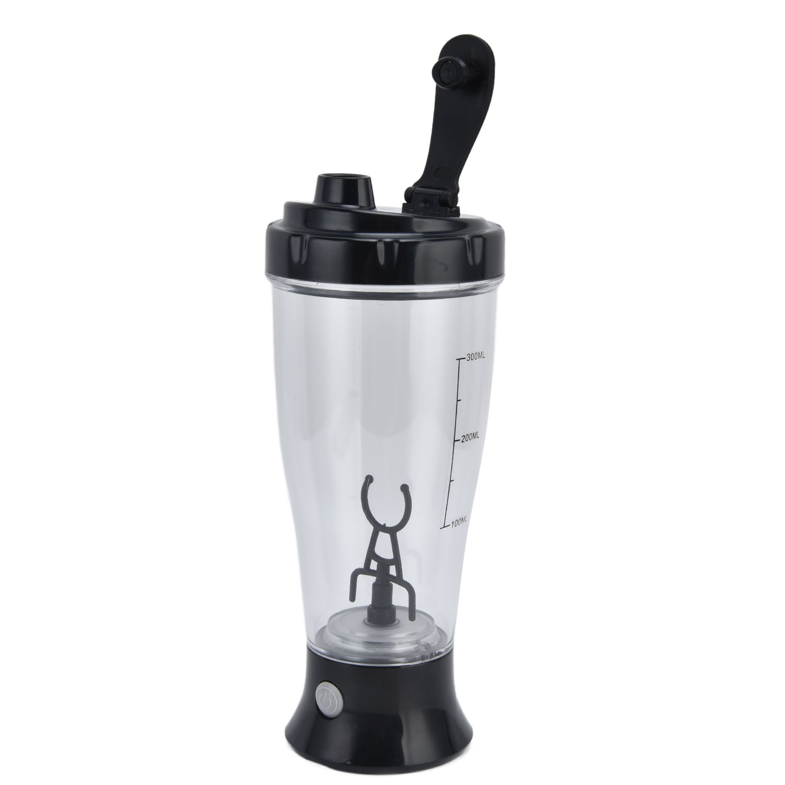Kaffee, Milch, Smoothie: Klassischer Schwarzer Elektrischer Mixbecher, Shaker Für Getränke, Einfaches Geschenk Für Festliche Anlässe (batterien Nicht Enthalten)