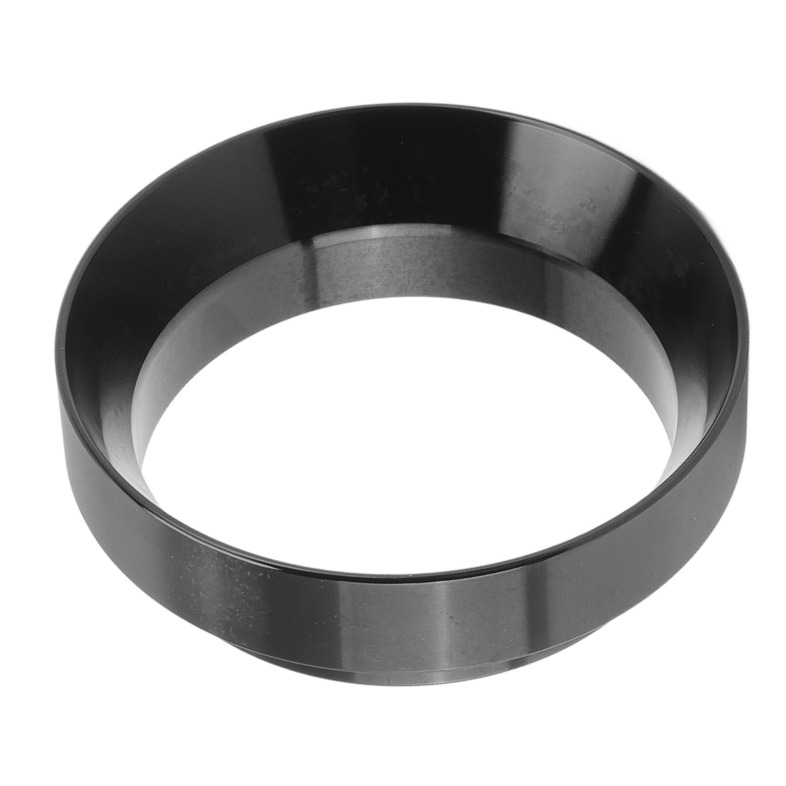 58-mm-kaffeedosiertrichter, Magnetischer Dosierring Aus Schwarzer Aluminiumlegierung Für Kaffee, Gewerbe Und Haushalt