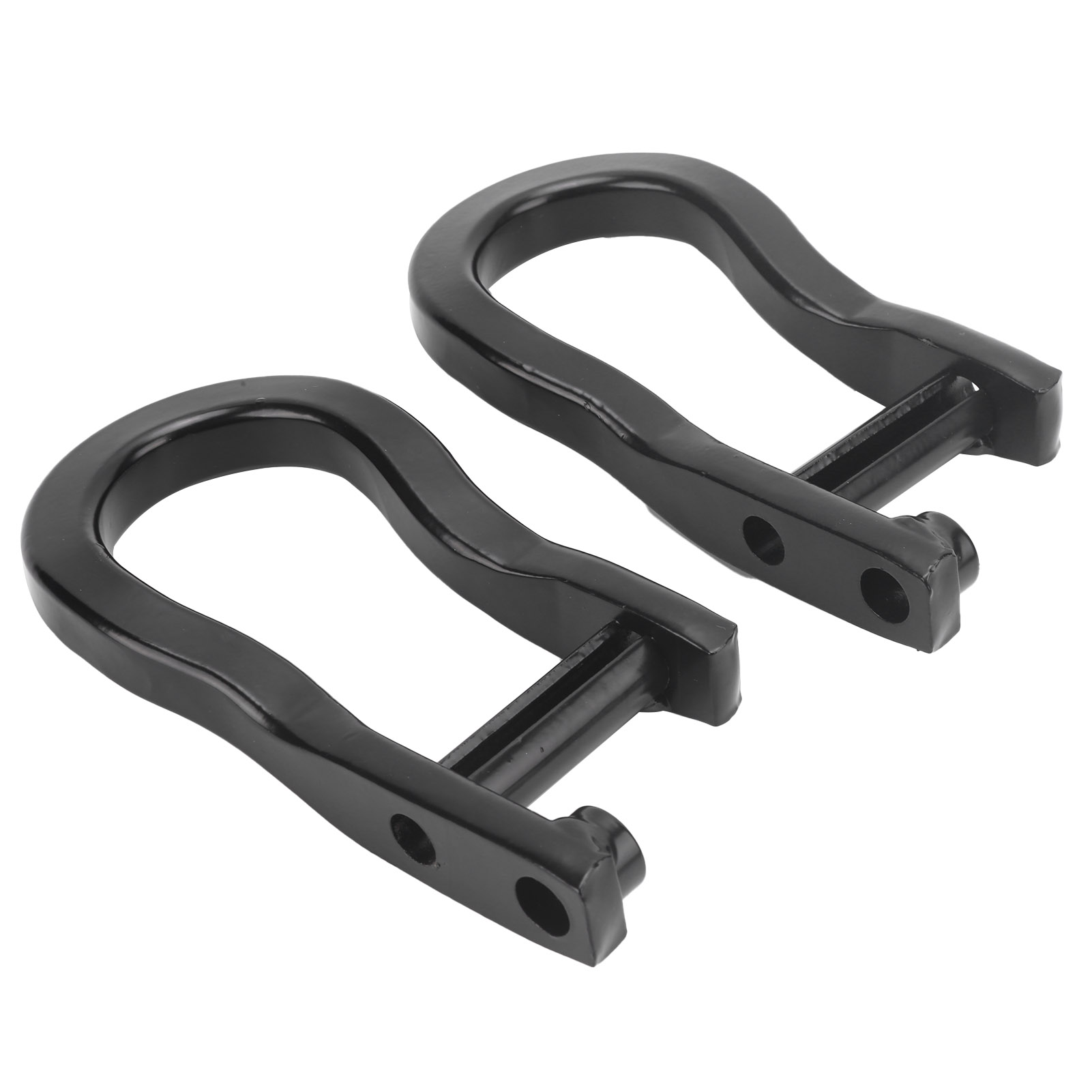 Schwarze Vordere Abschlepphaken, Robuste D-ringe 84072463, Kompatibel Mit Chevrolet Silverado