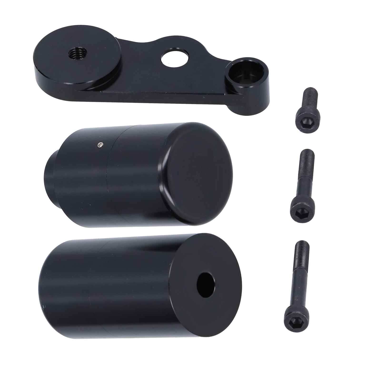 Set Mit 3 Schwarzen Motorrad-schutzkappen Für Suzuki Gsxr 600/750 2006-2009