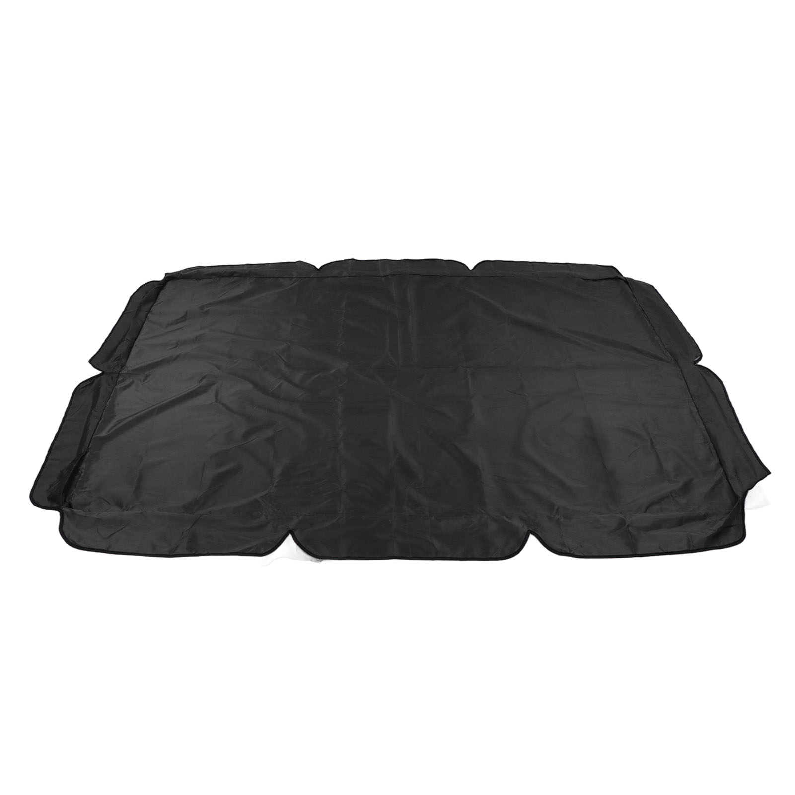 600d Oxford Silberfarbenes, Wasserdichtes Schaukeldach, Schwarze Outdoor-abdeckung Für Schaukel