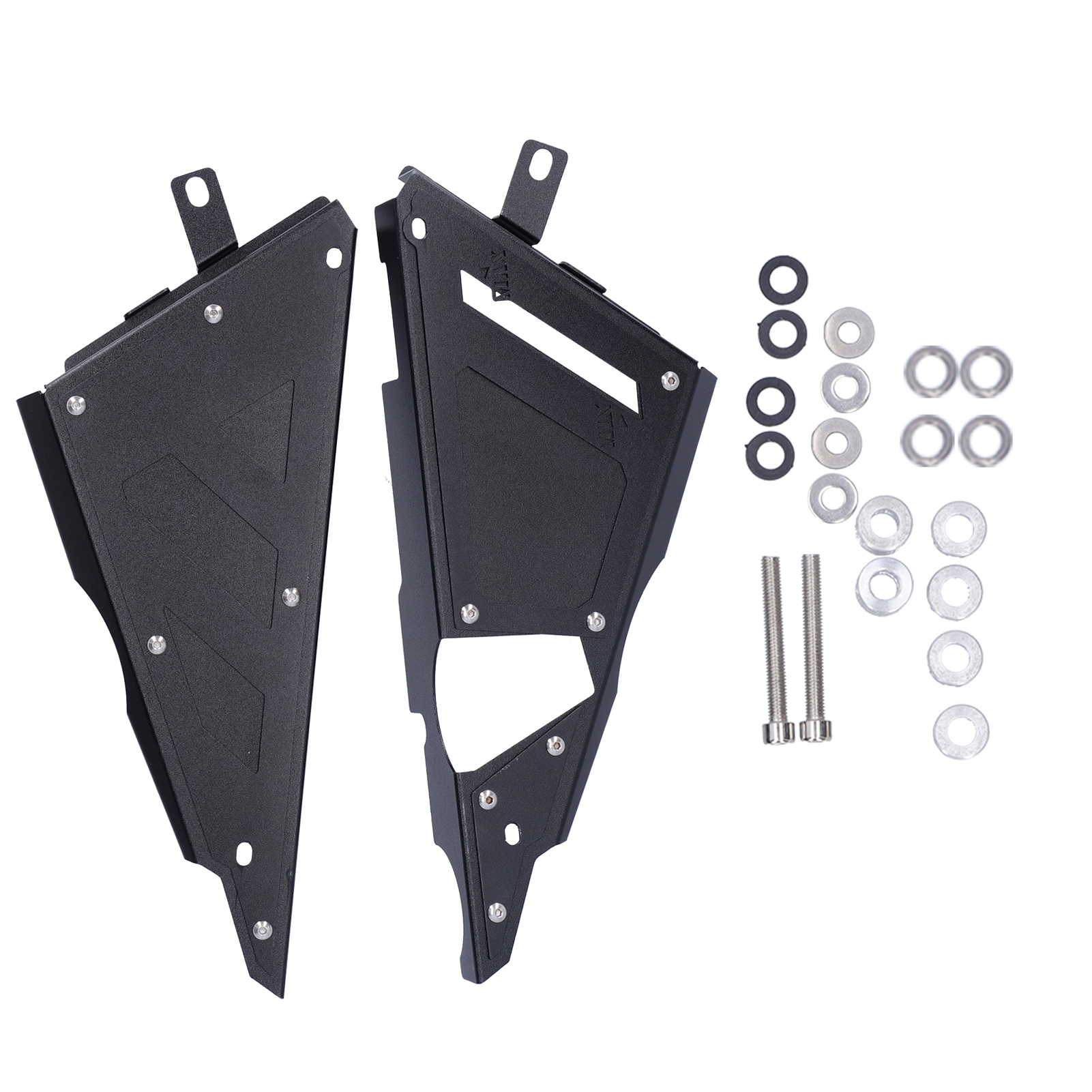 Zweiteilige Seitenschutzleisten Für Den Motorradrahmen, Verkleidungsabdeckungen, Kompatibel Mit Kawasaki Ninja 650/z650 (2017–2019), Schwarz