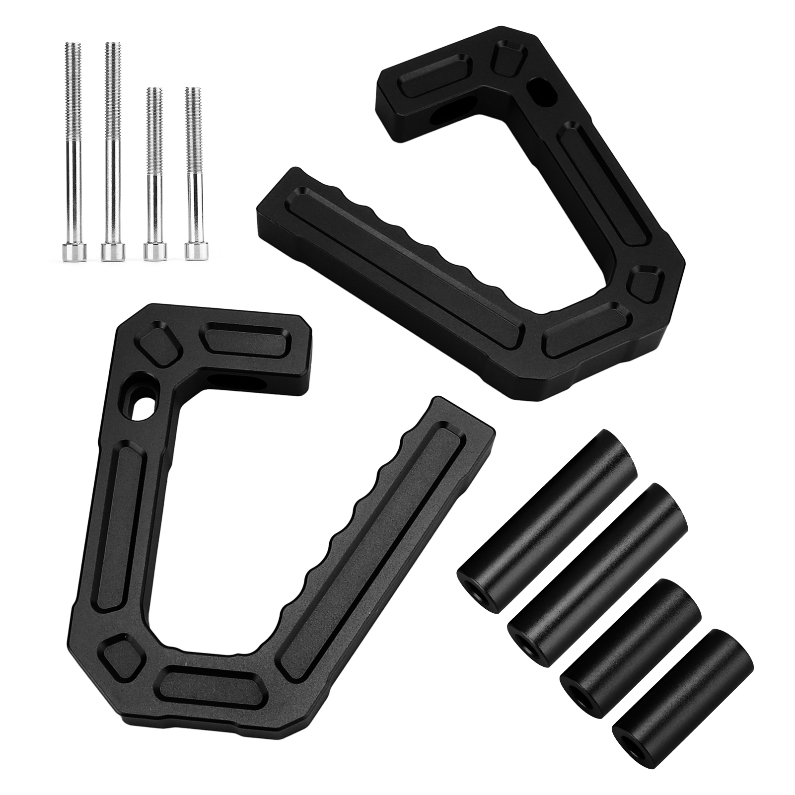 Vorderer Haltegriff Aus Aluminiumlegierung Für Jeep Wrangler Jk 2007-2018, Schwarz, Für Den Fahrzeuginnenraum