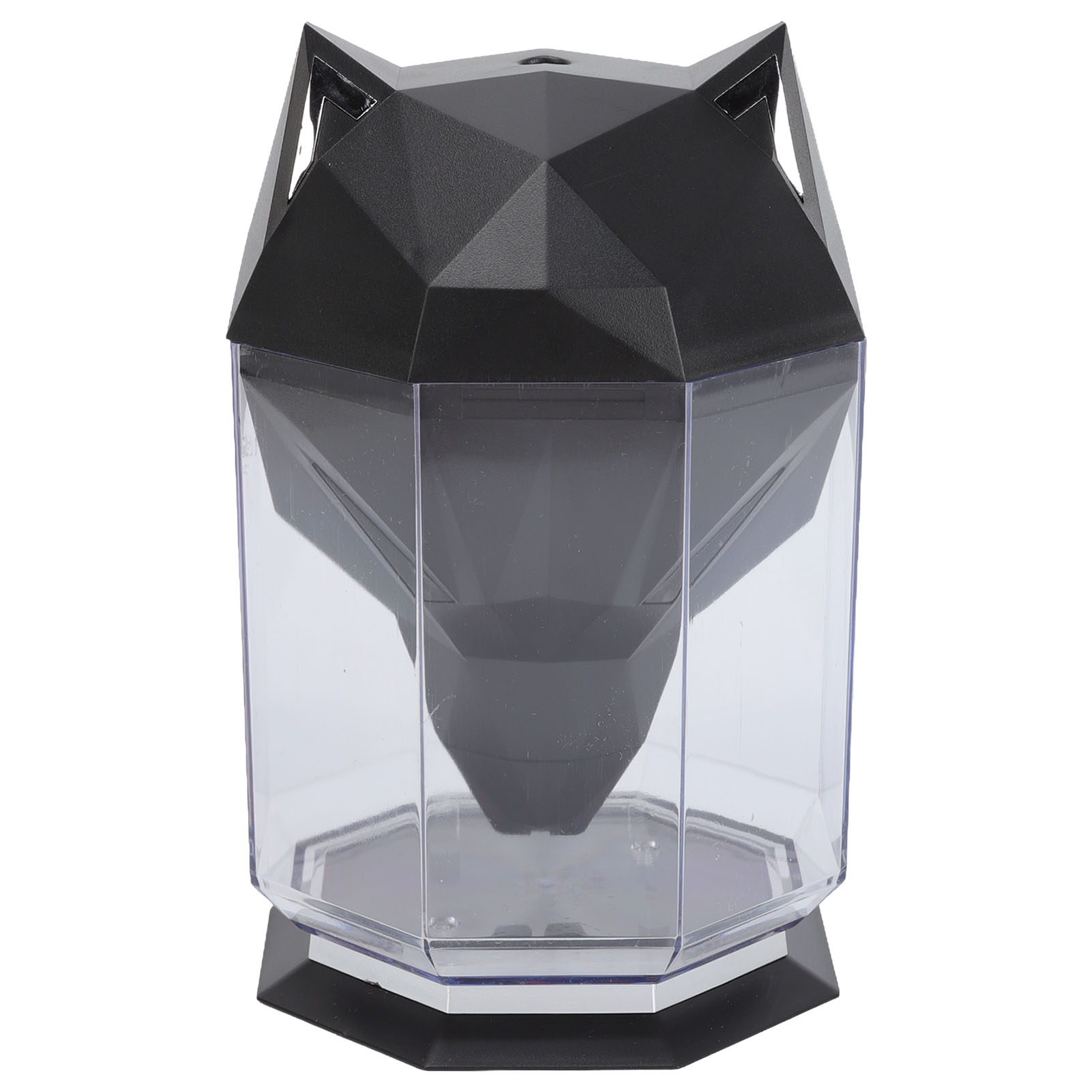 Großer Ultraschall-tischluftbefeuchter Für Zuhause, Diffusor Für Ätherische Öle, Schwarz, 1 Stück