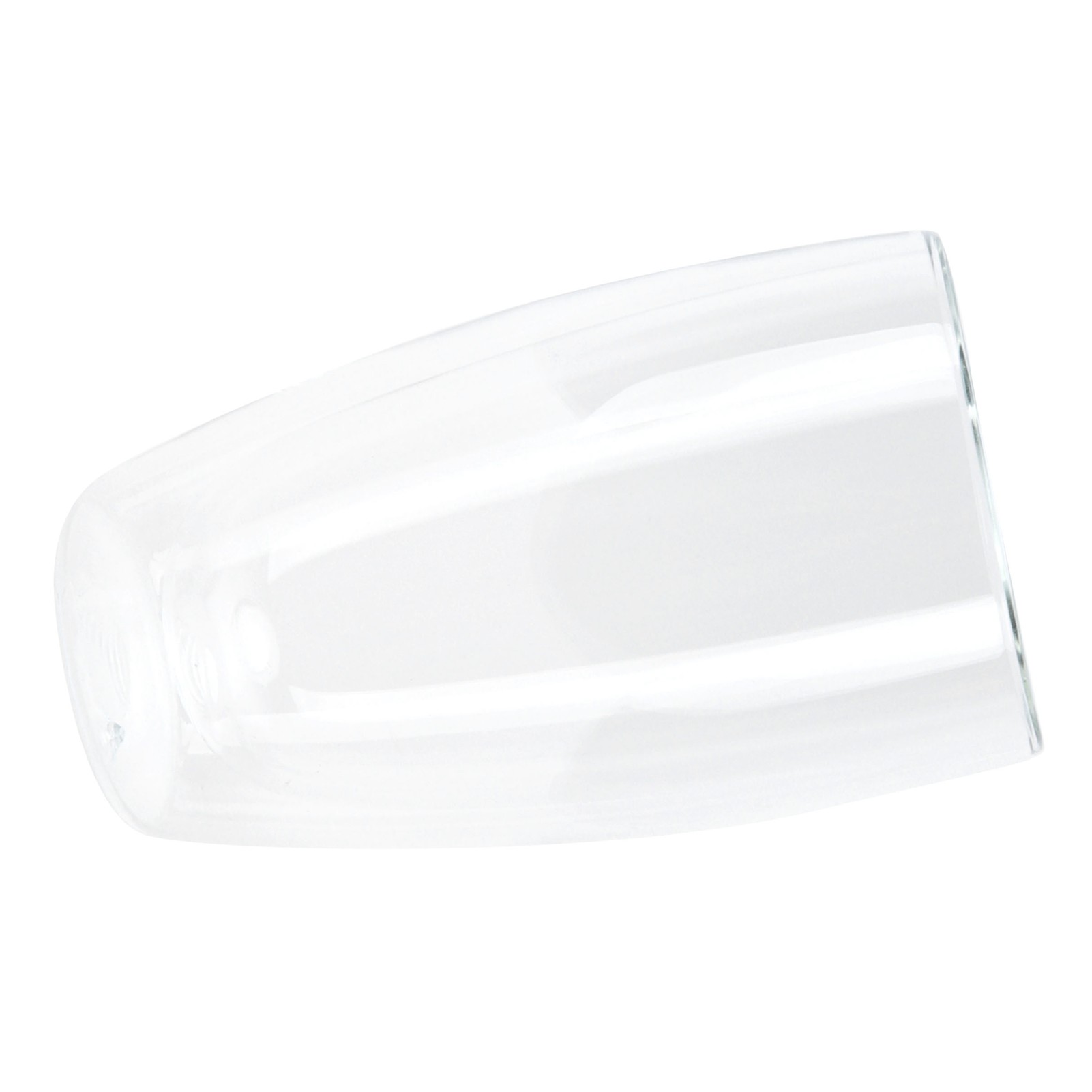 2-lagiger, Transparenter Milchbecher, Zylindrischer, Hitzebeständiger Kaffeebecher Für Getränke Zu Hause (450 Ml)
