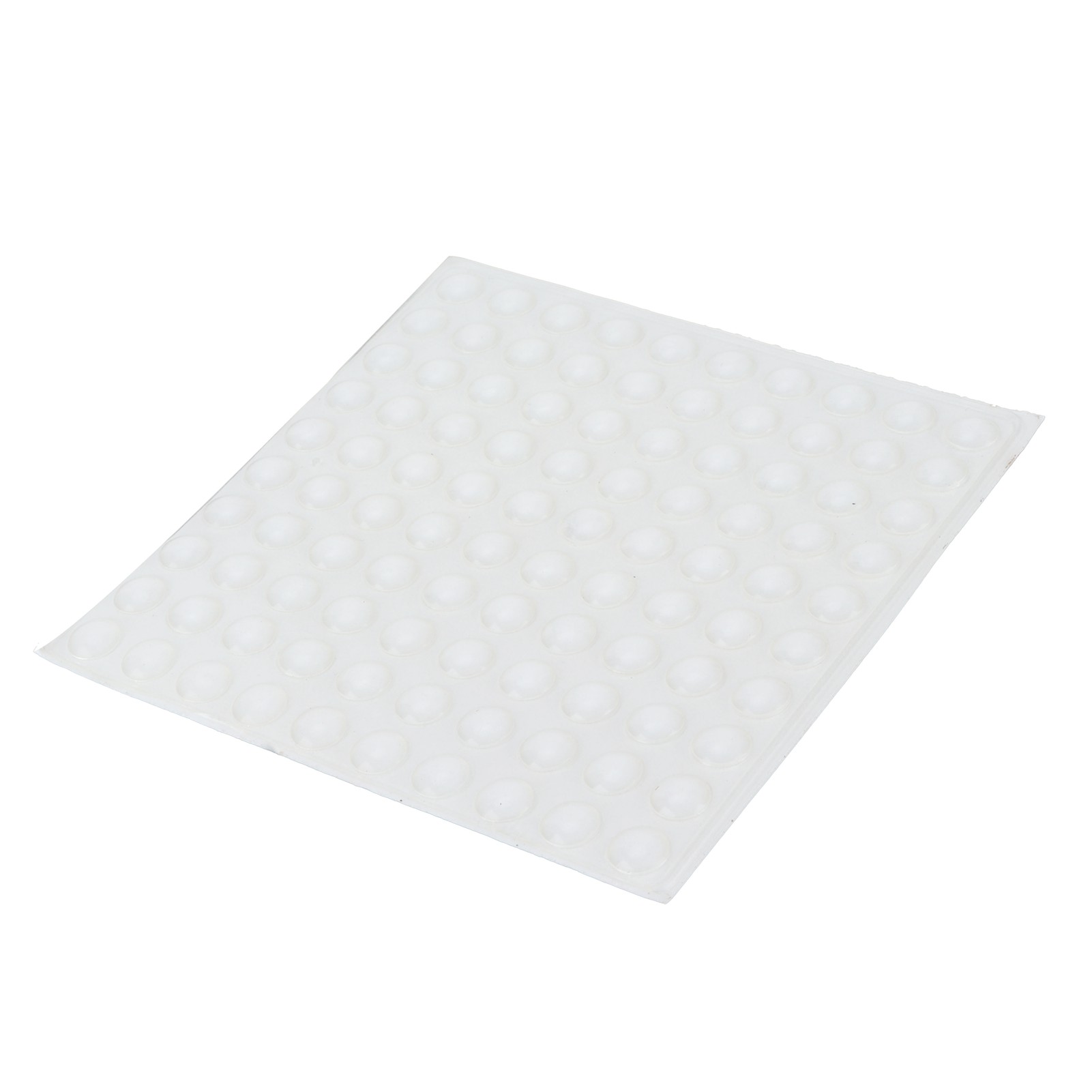 Transparente, Selbstklebende, Rutschfeste Und Stoßdämpfende Pads/gummipads, 8 X 2,5 Mm, Halbkreisförmig, 100 Stück/bogen