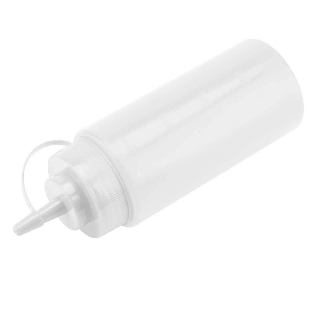 460 Ml 10 Stück / Set Kunststoff-gewürzspender Für Soßen, Öl, Sahne, Essig (weiß)