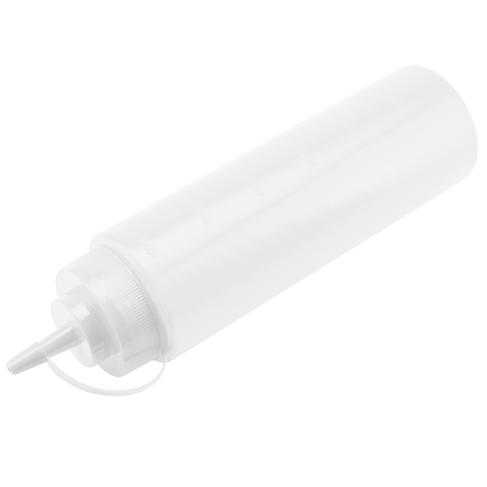 720 Ml 10er-set Kunststoff-gewürzspender Für Soßen, Öl, Sahne, Essig (weiß)