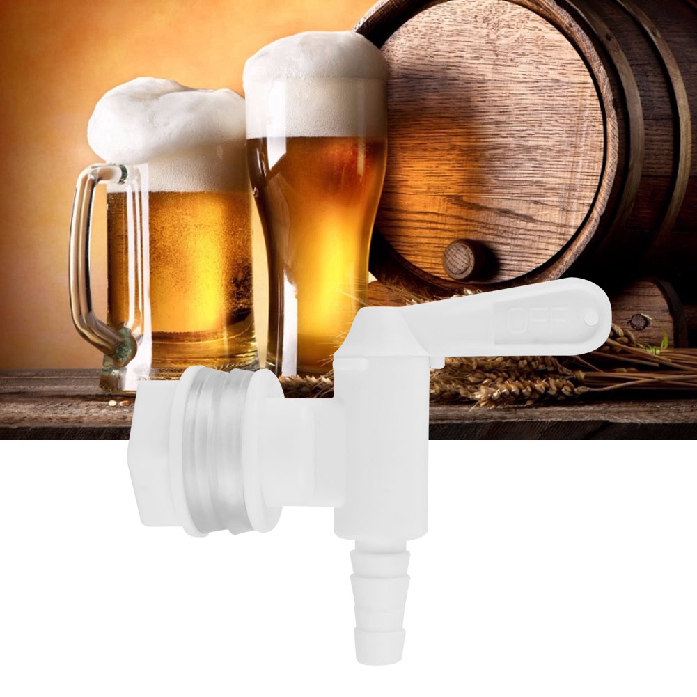 3/8" Weißer Kunststoff-bierbrau-eimer-zapfhahn Für Die Heimbrauerei