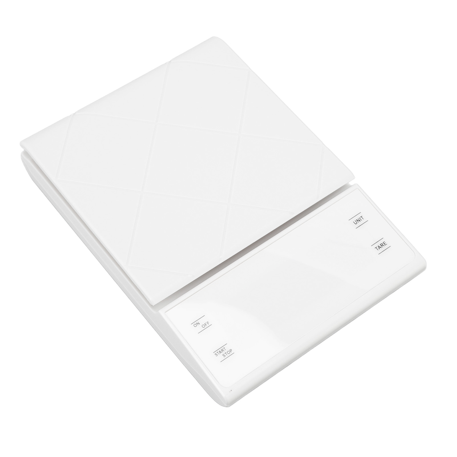 Hochpräzise Digitale Küchenwaage (0,1 G), Elektronische Waage Für Kaffee, Schmuck, Lebensmittel, Schwerkraftmessung, Weiß