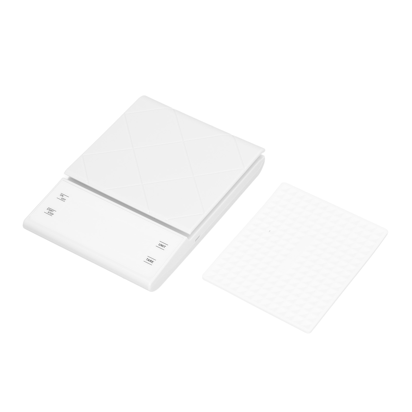 Präzise Elektronische Küchenwaage Für Kaffee, 3 Kg/0,1 G, Espresso-timer, Weißes Led-display (batterien Nicht Im Lieferumfang Enthalten)