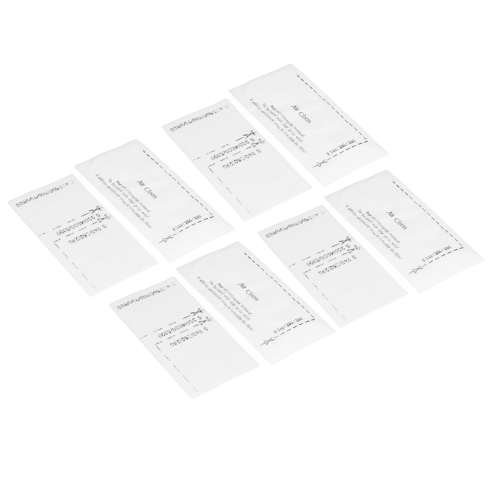 10 Kompatible Miele Fjm/gn Luftfilter, Staubsaugerteile, Filterschutz, Weiß