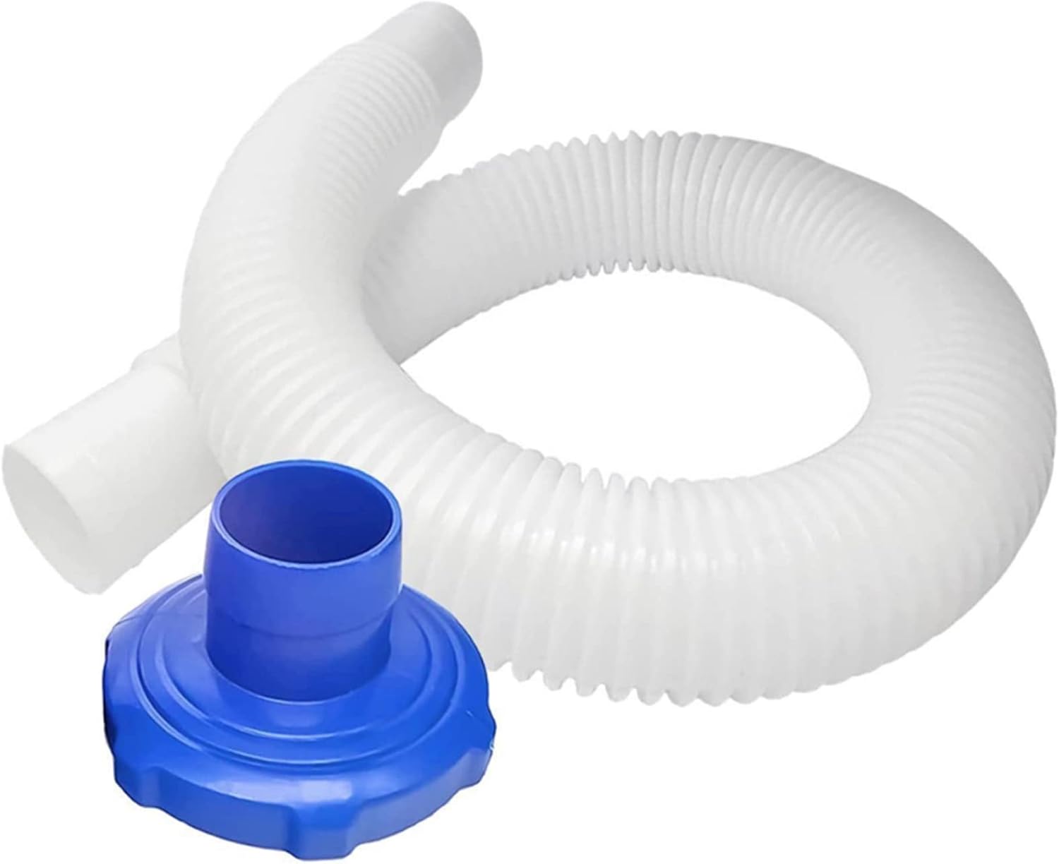 25016 Above Ground Pool Skimmer Hose And Adapter B Set Replacement For Intex Swimming Pool Accessories Wall Mount Surface Skimmer Pump Transfer Hose & 11238 Hose Adapter