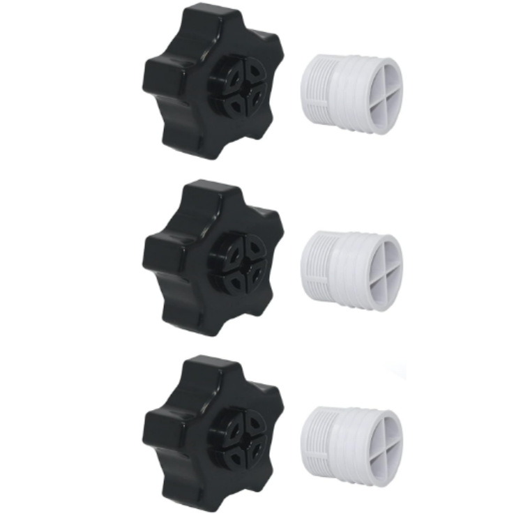 3 Ensembles De Grilles De Drain Appliafit - Compatibles Avec Hayward Sx180la, Pour Hayward Pro Series - Accessoire Piscine Haute Performance