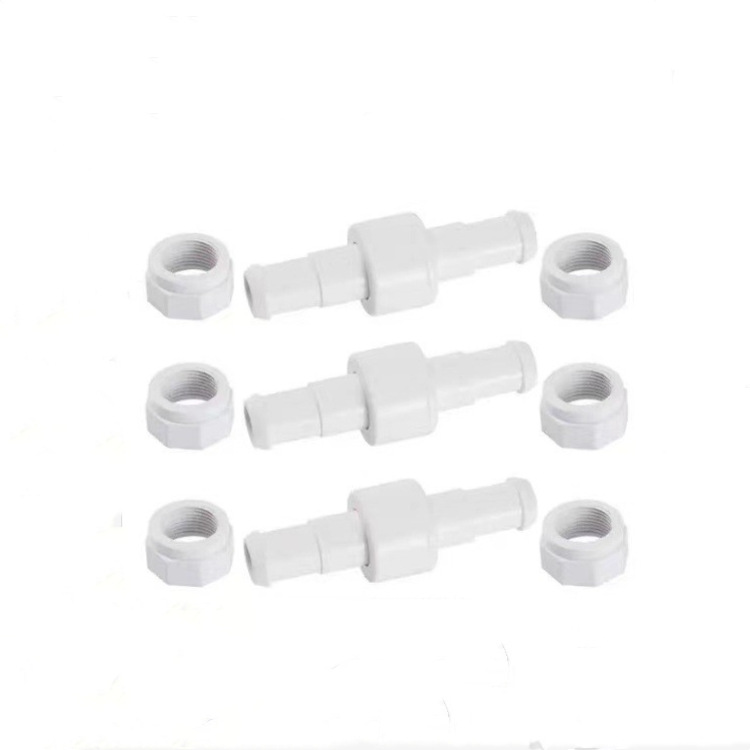 3 Kits De Roulements À Billes Et Écrous En D Pour Flexibles De Nettoyeur De Piscine - Compatibles Polaris 180, 280, 380