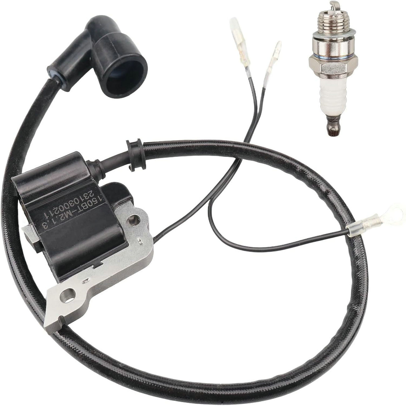 Bobine D'Allumage Pour Souffleur 150bt, 350bt, 150bf, 350bf - Avec Bougie