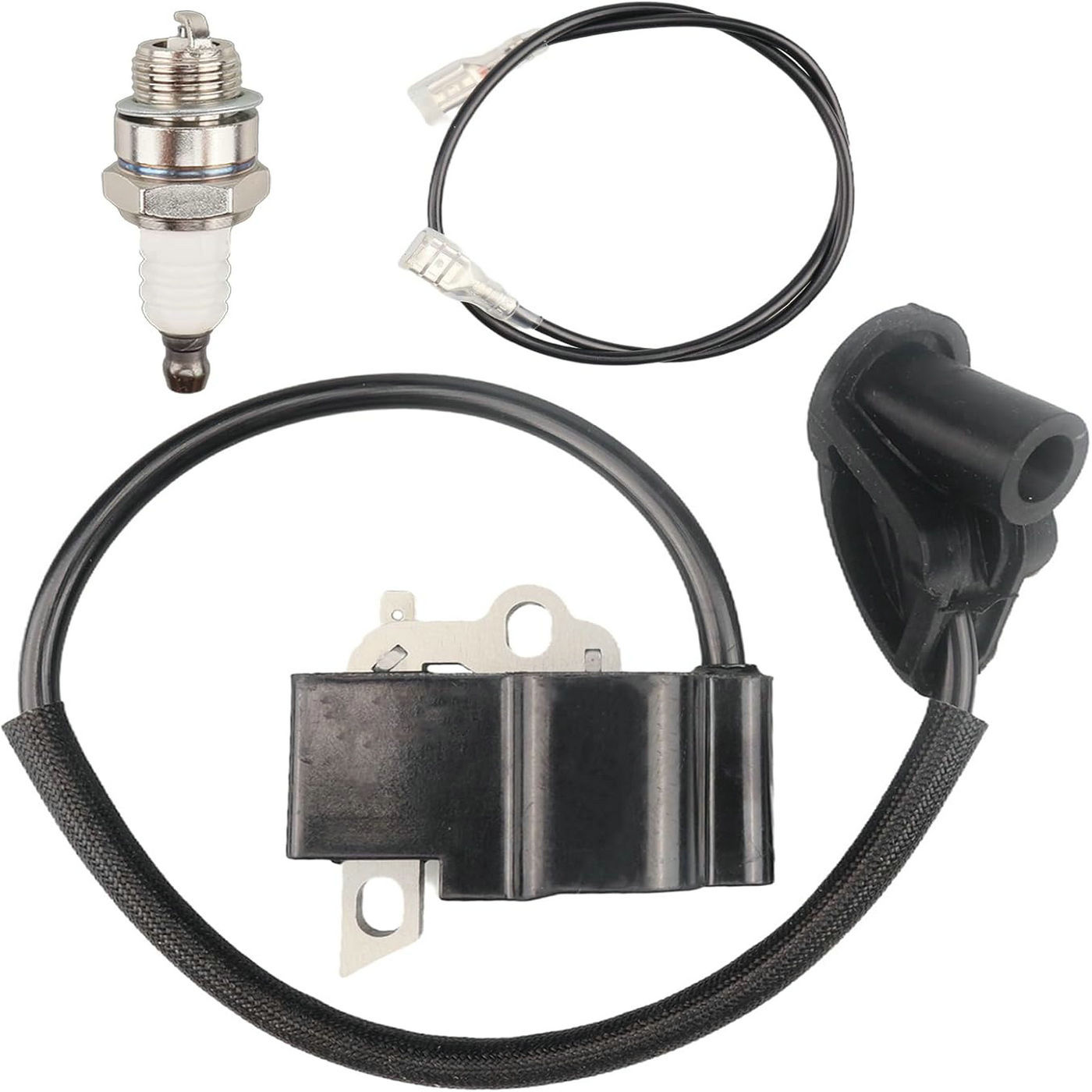 Bobine D'Allumage Avec Bougie Stihl Ts400 - Réf. Oem 4223-400-1303 - Élimine Les Pannes De Démarrage Sur Chantier