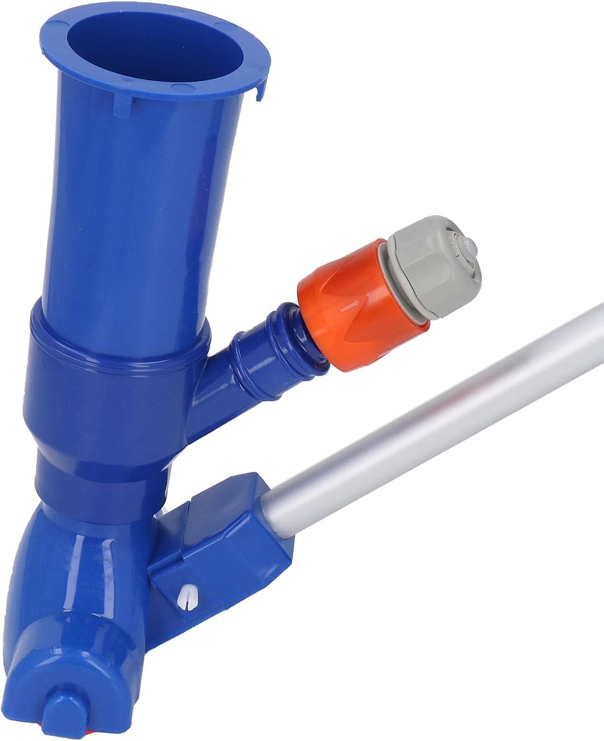 Aspirateur De Piscine Avec Brosse - Tête À Jet Et Baguette Incluses, Pour Nettoyage Et Entretien Facile De Piscine